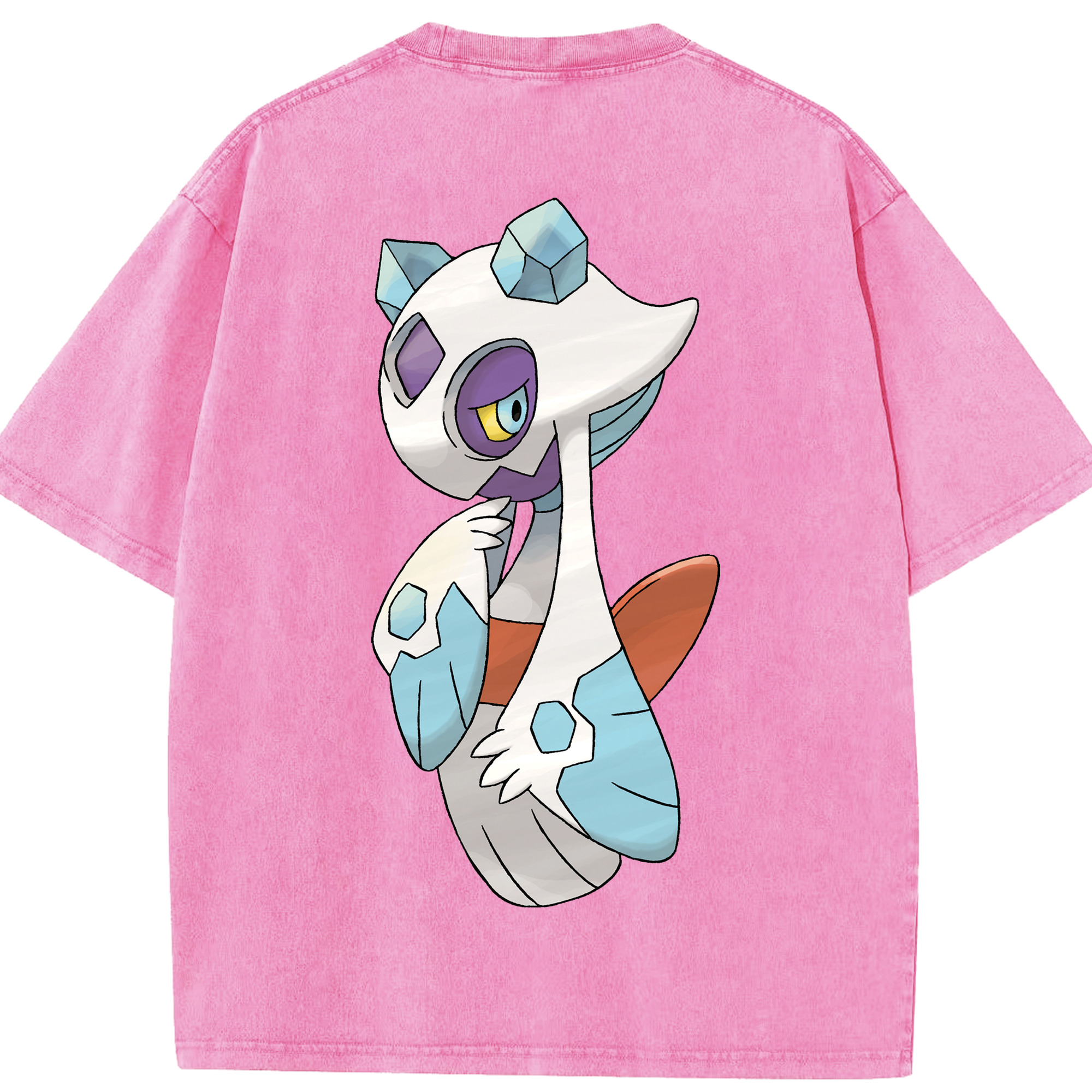 （画像用） ポケットモンスター Pokémon 綿100% ヴィンテージ風 半袖Tシャツ（背面プリント）